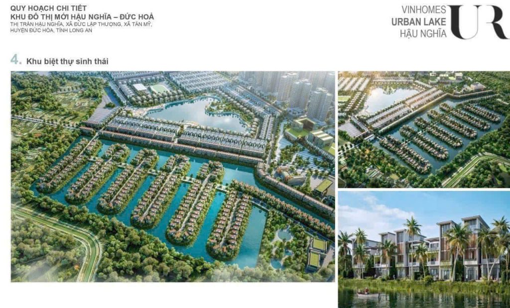 Biệt thự Vinhomes Urban Lake ven sông (Riverside Villas)